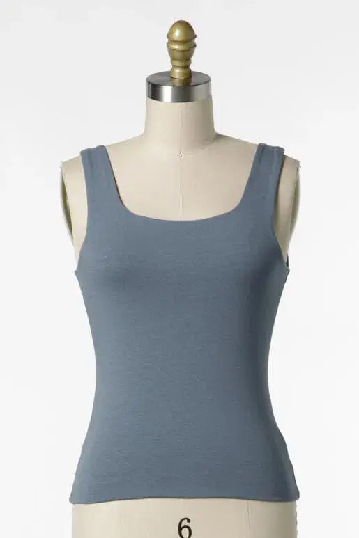 Double Layer Cotton Span Top