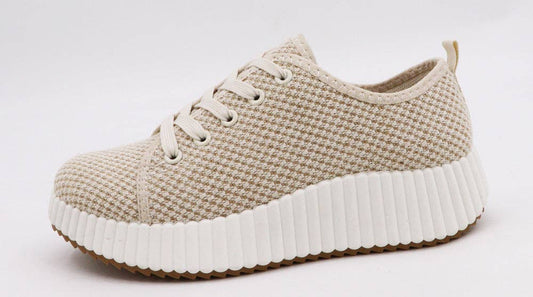 Remi Floral Lace Up Sneakers