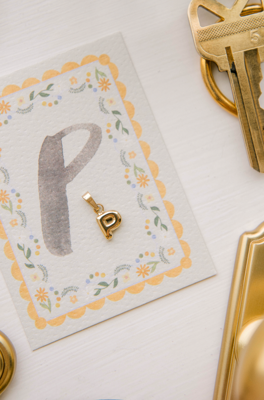 P - Letter Charm