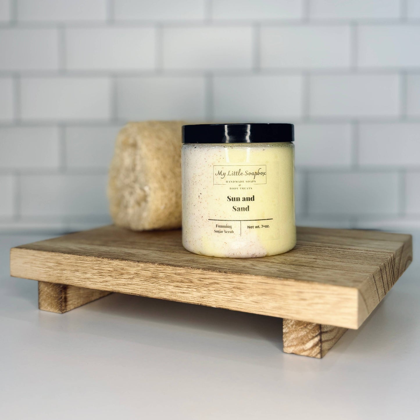 8oz Sun and Sand Foaming Sugar Scrub