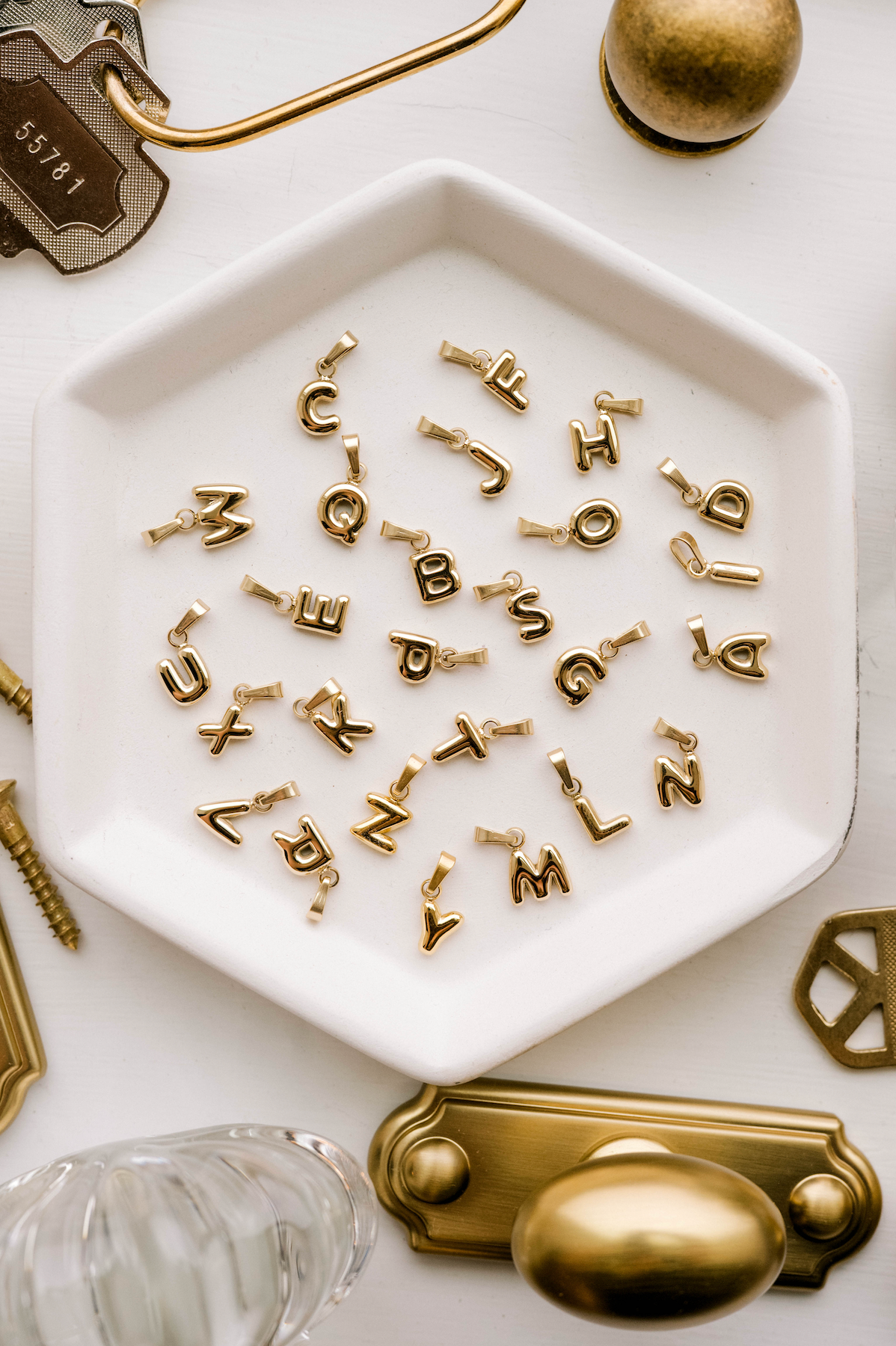 O - Letter Charm