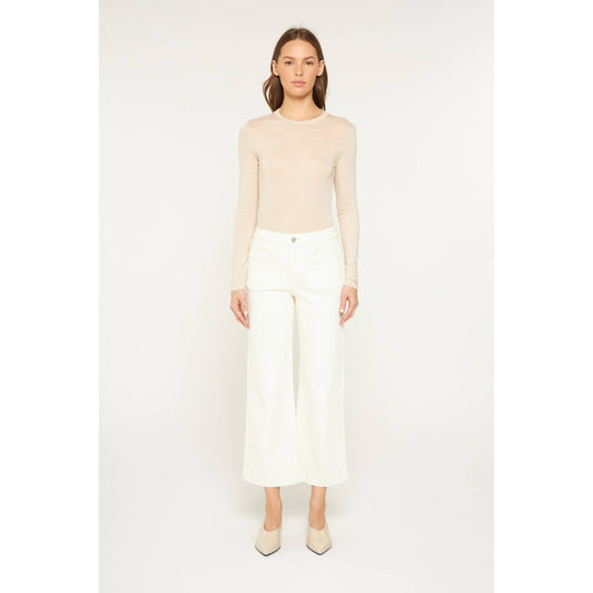 HIGH RISE CROPPED WIDE LEG