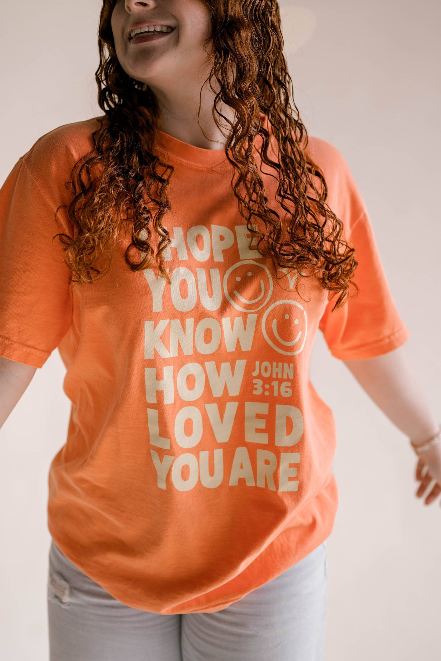 How Loved You Are Tee - Melon