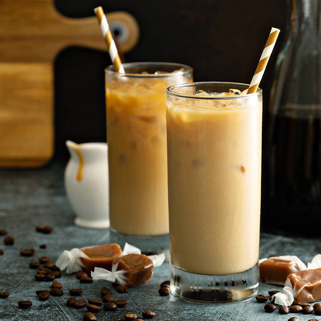 16 oz Butter Jar Candle: Caramel Cold Brew
