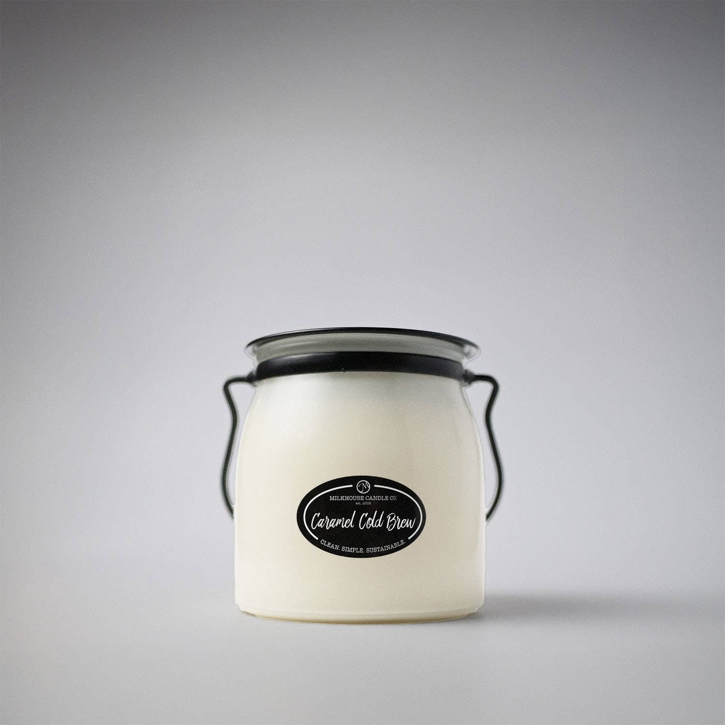 16 oz Butter Jar Candle: Caramel Cold Brew