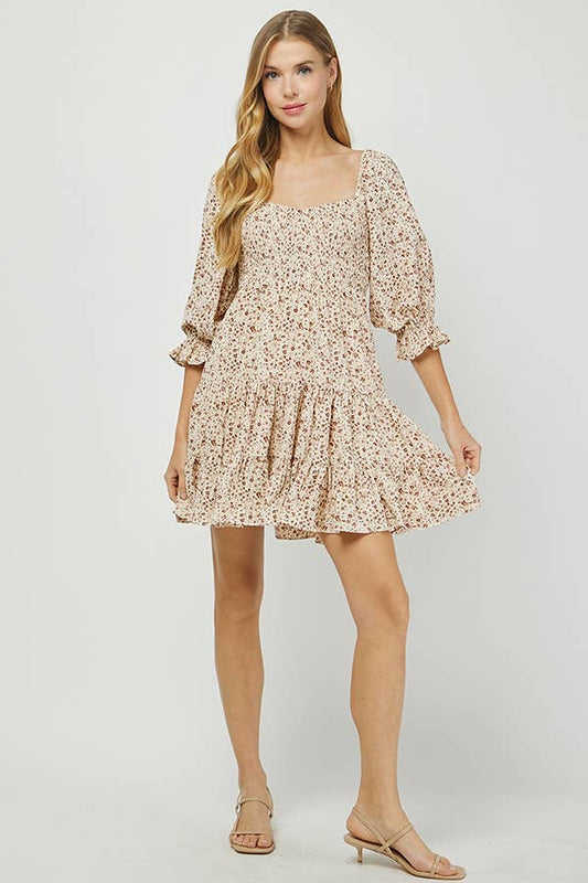Floral Mini Dress