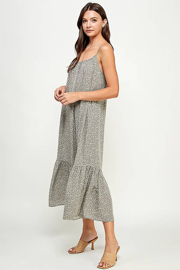 Daisy Meadow Tiered Maxi Dress