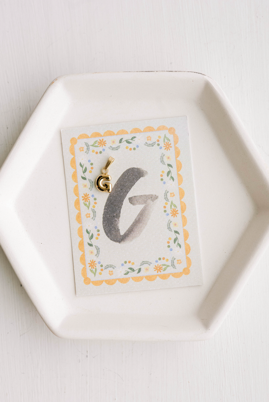 G - Letter Charm
