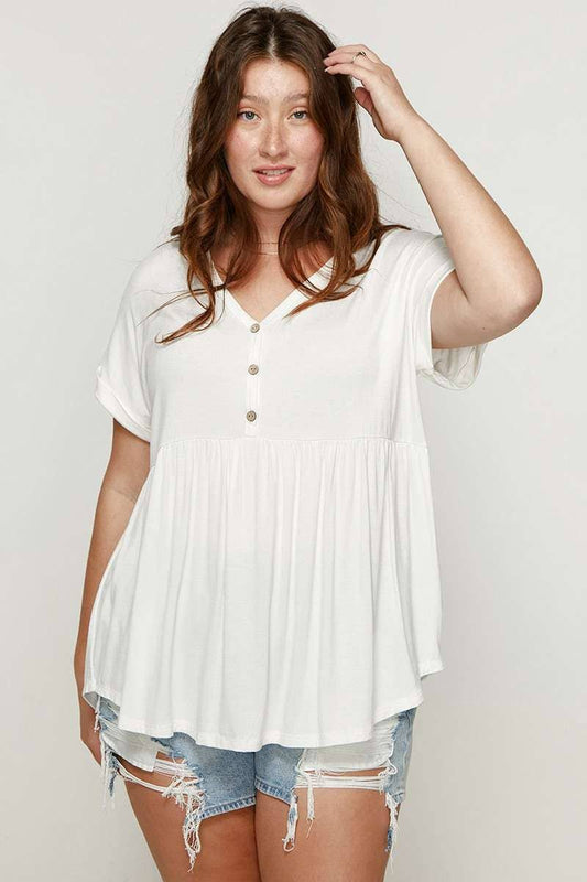 BUTTON DOWN BABYDOLL