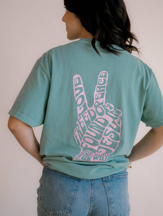 The Way Tee - Seafoam