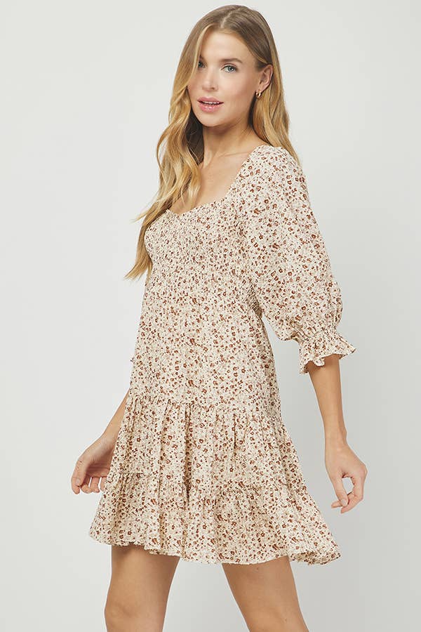 Floral Mini Dress