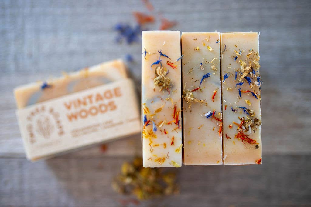 Vintage Woods- Natural Handmade Bar Soap