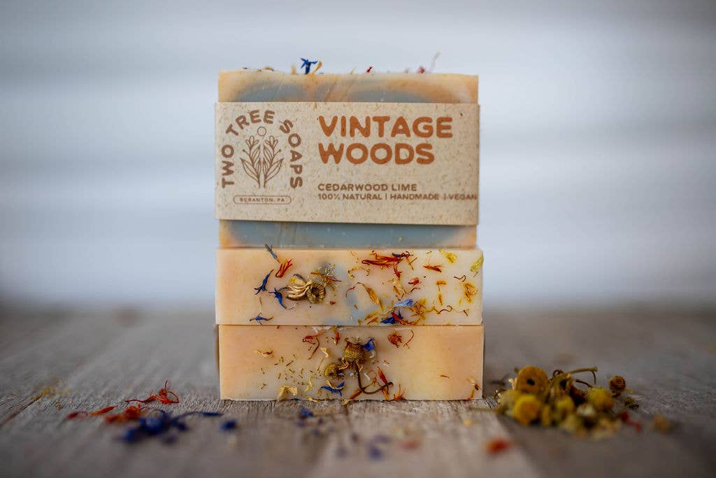 Vintage Woods- Natural Handmade Bar Soap
