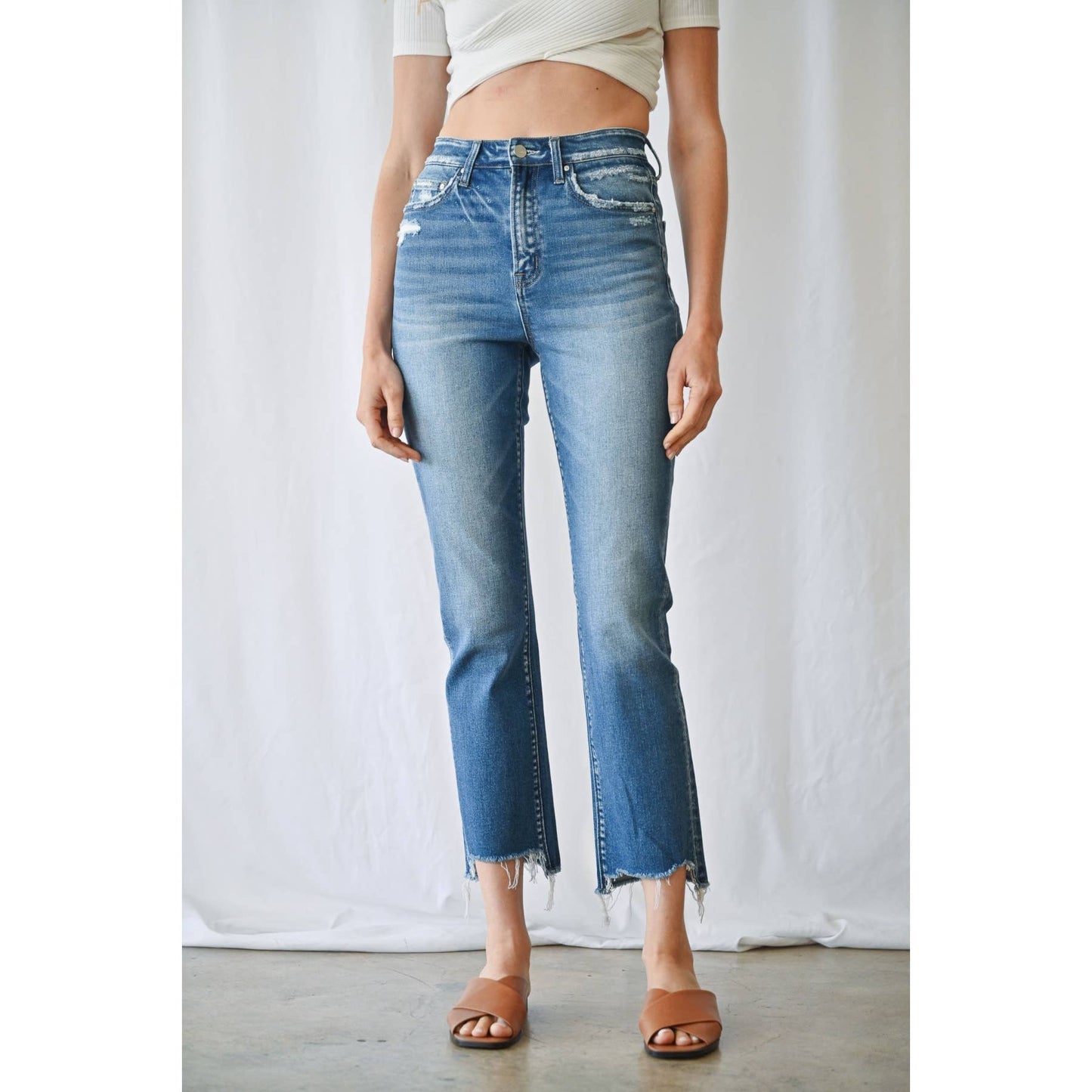 Med Wash SUPER HIGH STRAIGHT LEG