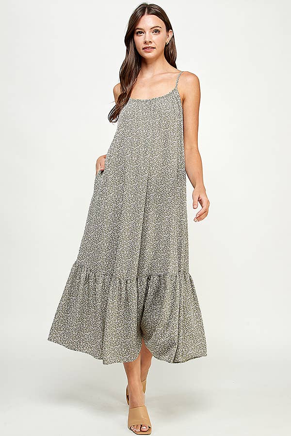Daisy Meadow Tiered Maxi Dress
