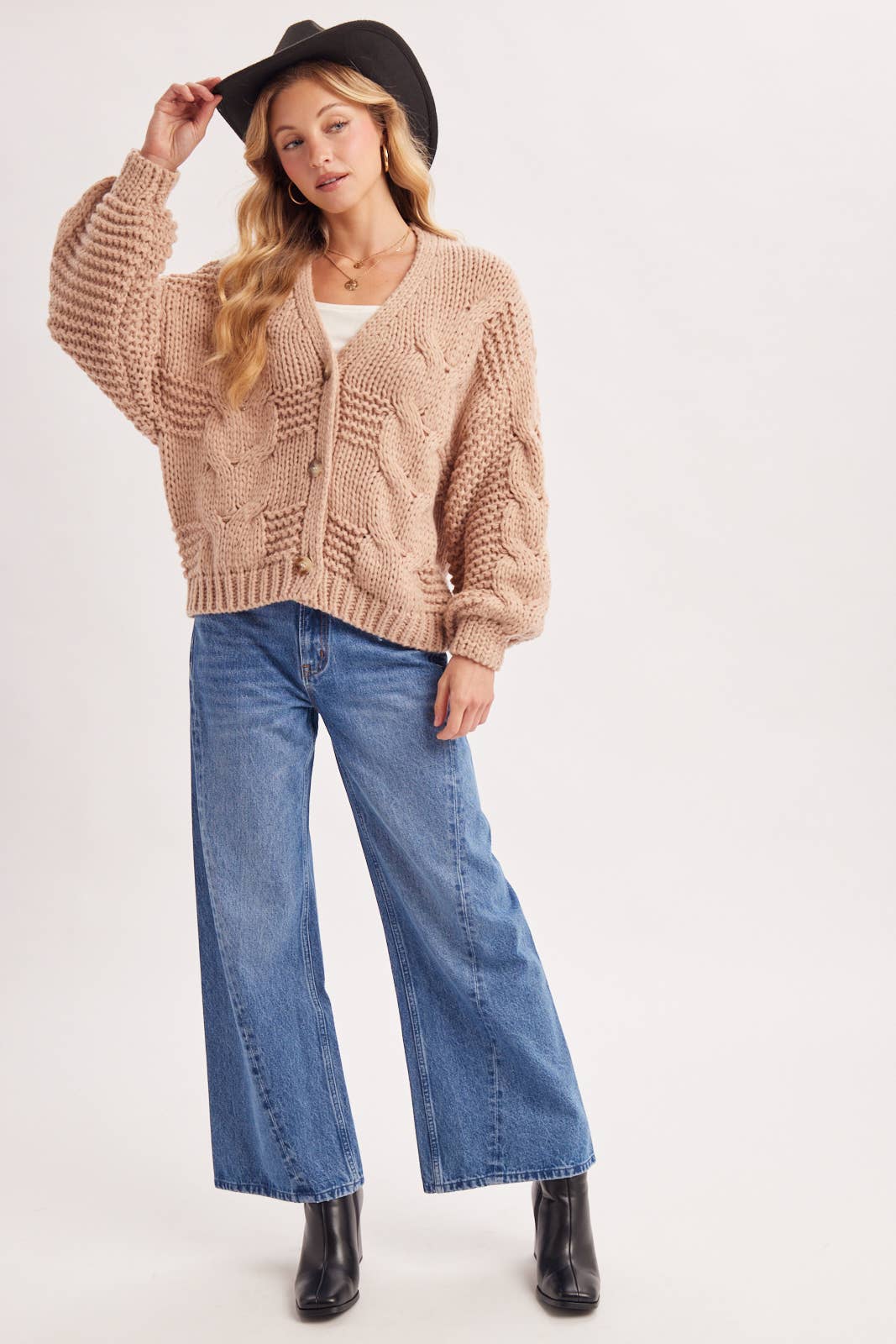 VINTAGE WIDE LEG TROUSER