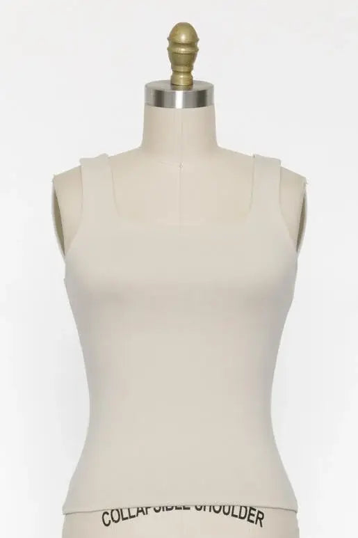 Double Layer Cotton Span Top