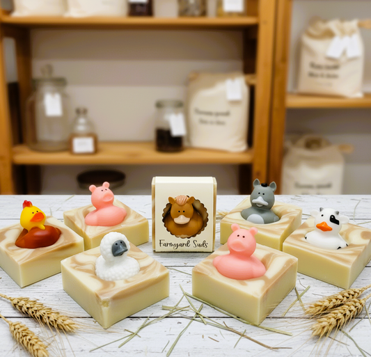 Farmyard Suds Handmade Novelty Soap Bar VEGAN COLD PROCESS