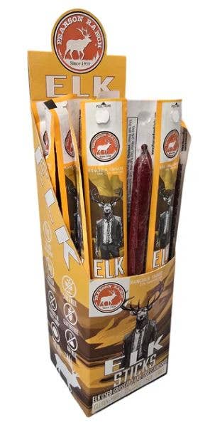 Pearson Ranch Elk Hickory Smoked Snack Stick 1oz, 24ct