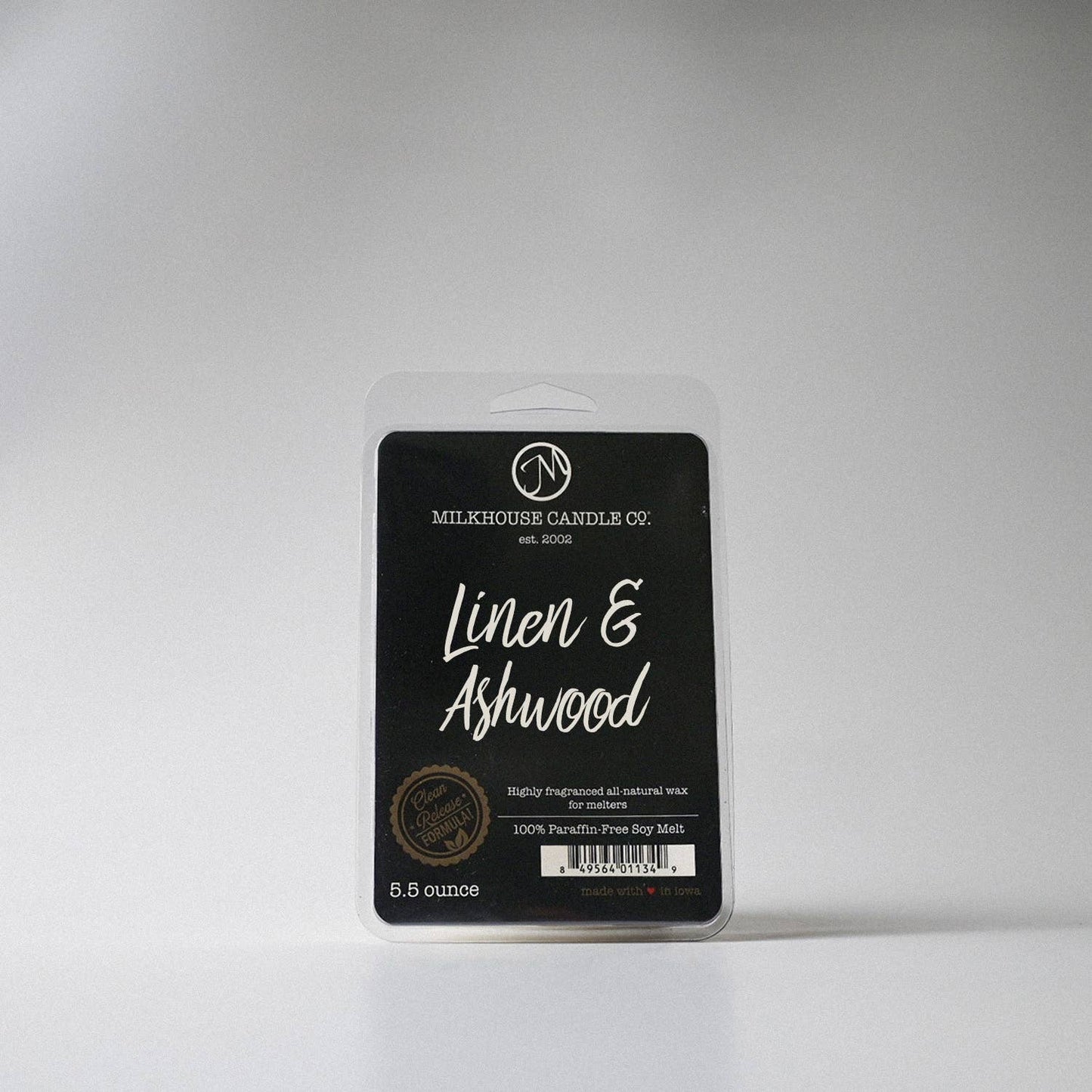 5.5 oz Wax Melts: Linen & Ashwood