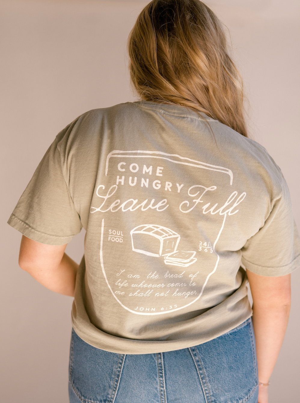 Daily Bread Tee - Sage