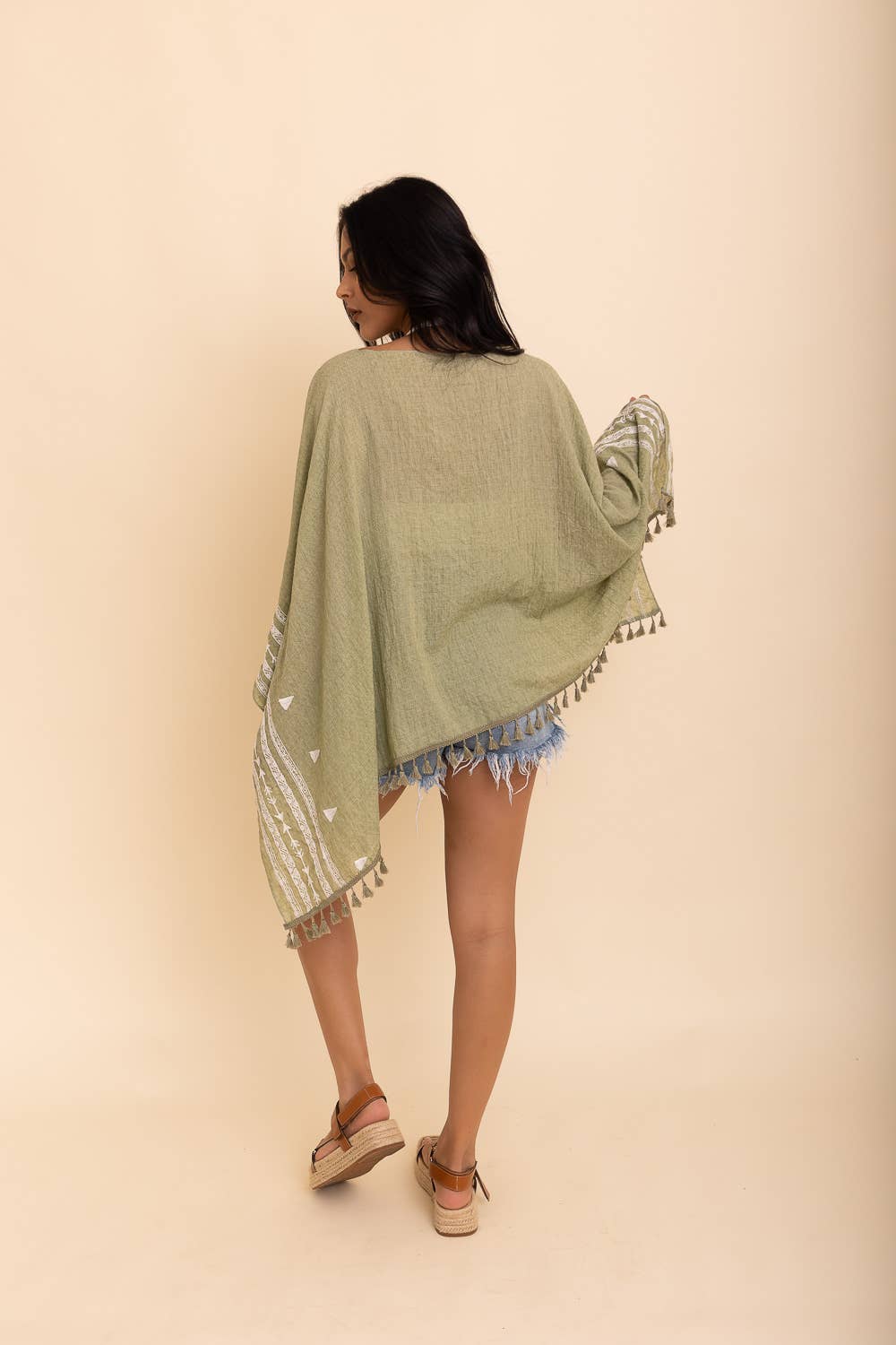 Flowy Cultural Aztec Embroidered Tunic 🍵