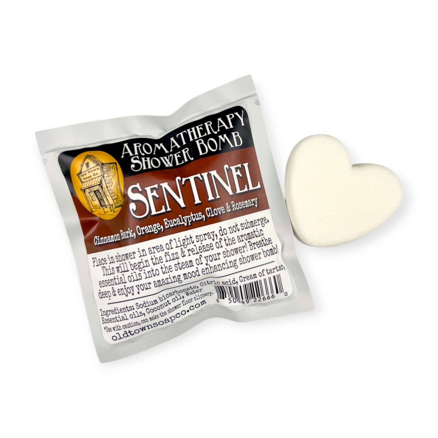 Shower Bombs/Steamer Singles -Avail in 12 Blends #1 Seller: OTSC Branded / Silver / Unwind