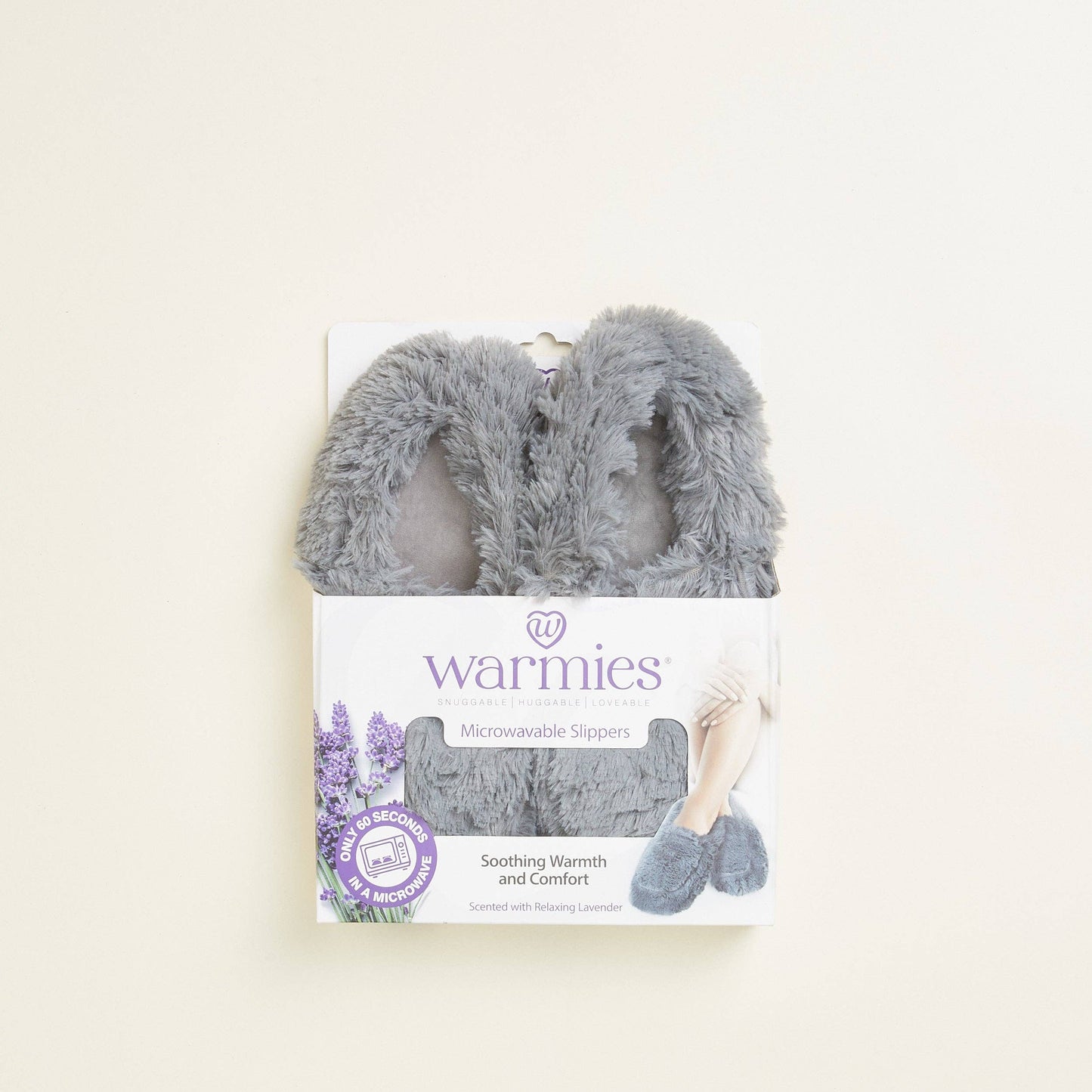 Gray Warmies Slippers