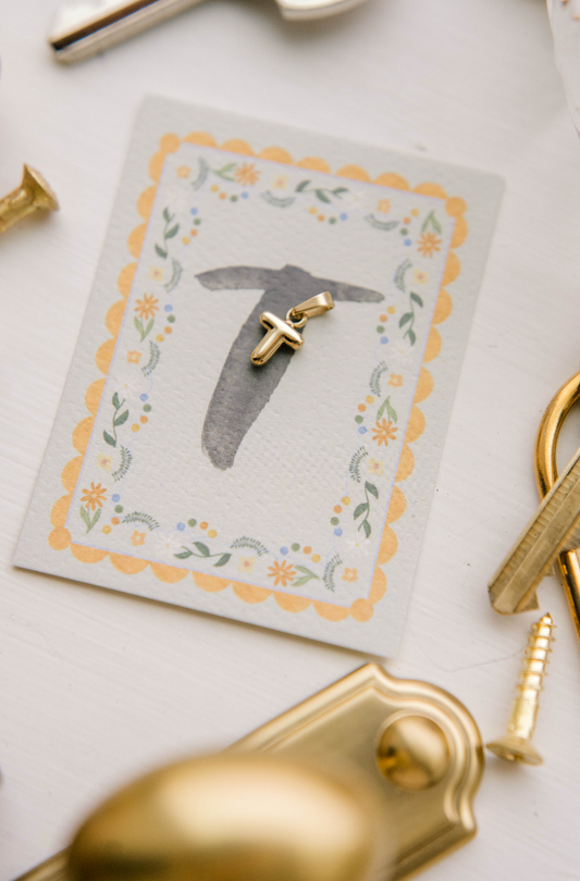 T - Letter Charm