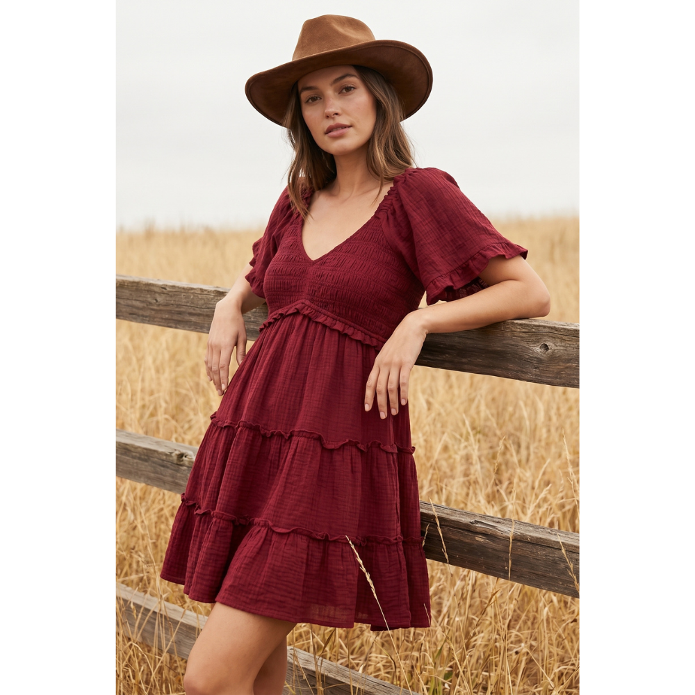 The Canyon Smocked Babydoll