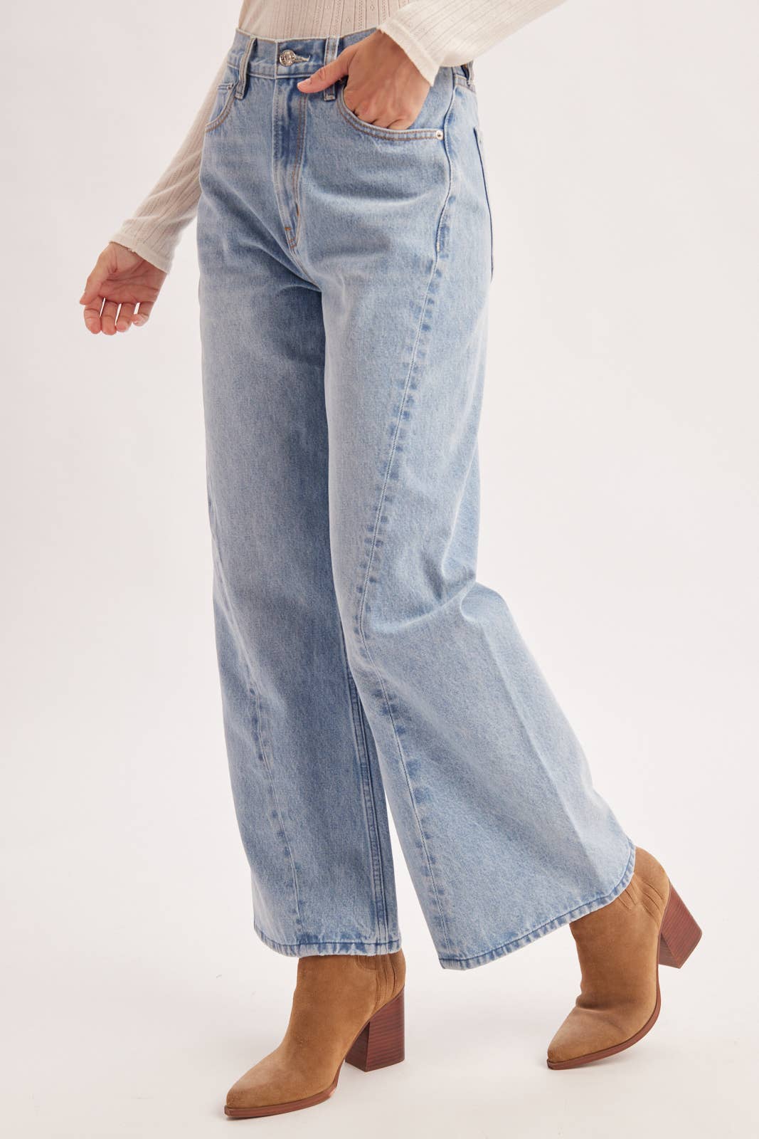 VINTAGE WIDE LEG TROUSER