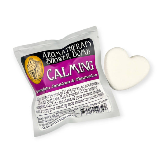 Shower Bombs/Steamer Singles -Avail in 12 Blends #1 Seller: OTSC Branded / Silver / Headache & Sinus