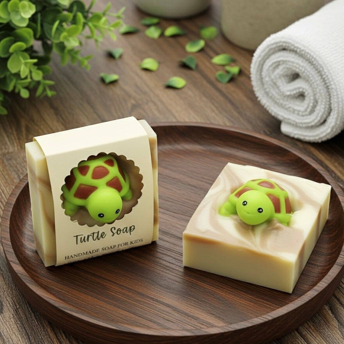 Turtle Handmade Soap Bar VEGAN COLD PROCESS