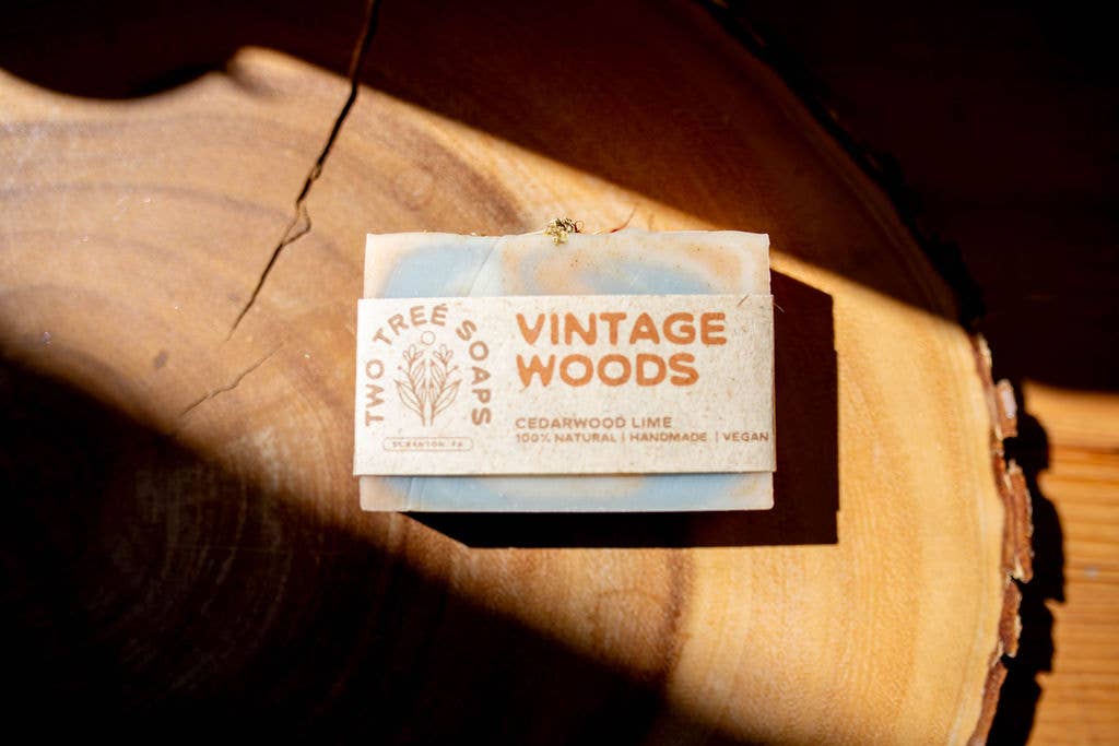 Vintage Woods- Natural Handmade Bar Soap
