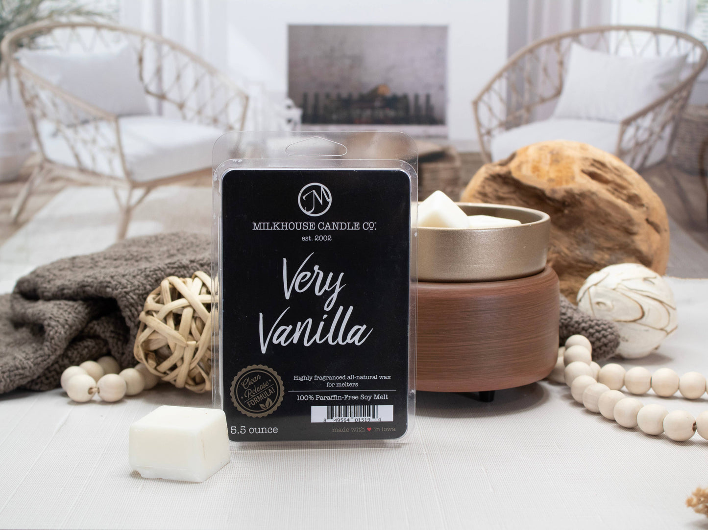5.5 oz Wax Melts: Very Vanilla