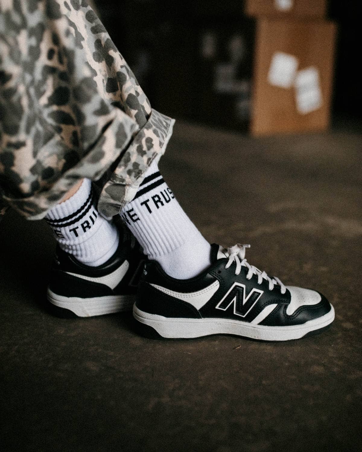 In God We Trust Crew Socks