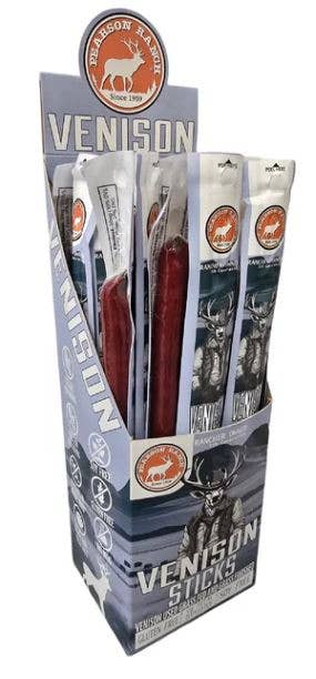 Pearson Ranch Venison Hickory Smoked Snack Stick 1oz, 24ct