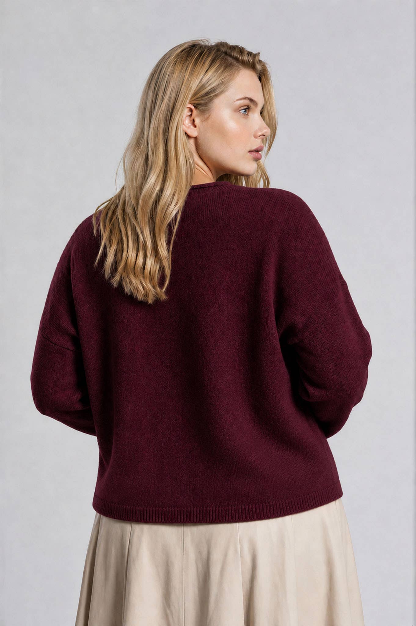 PLUS LIGHTWEIGHT CARDIGAN